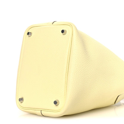 Taurillon Clemence Swift Eclat Picotin L Handbag