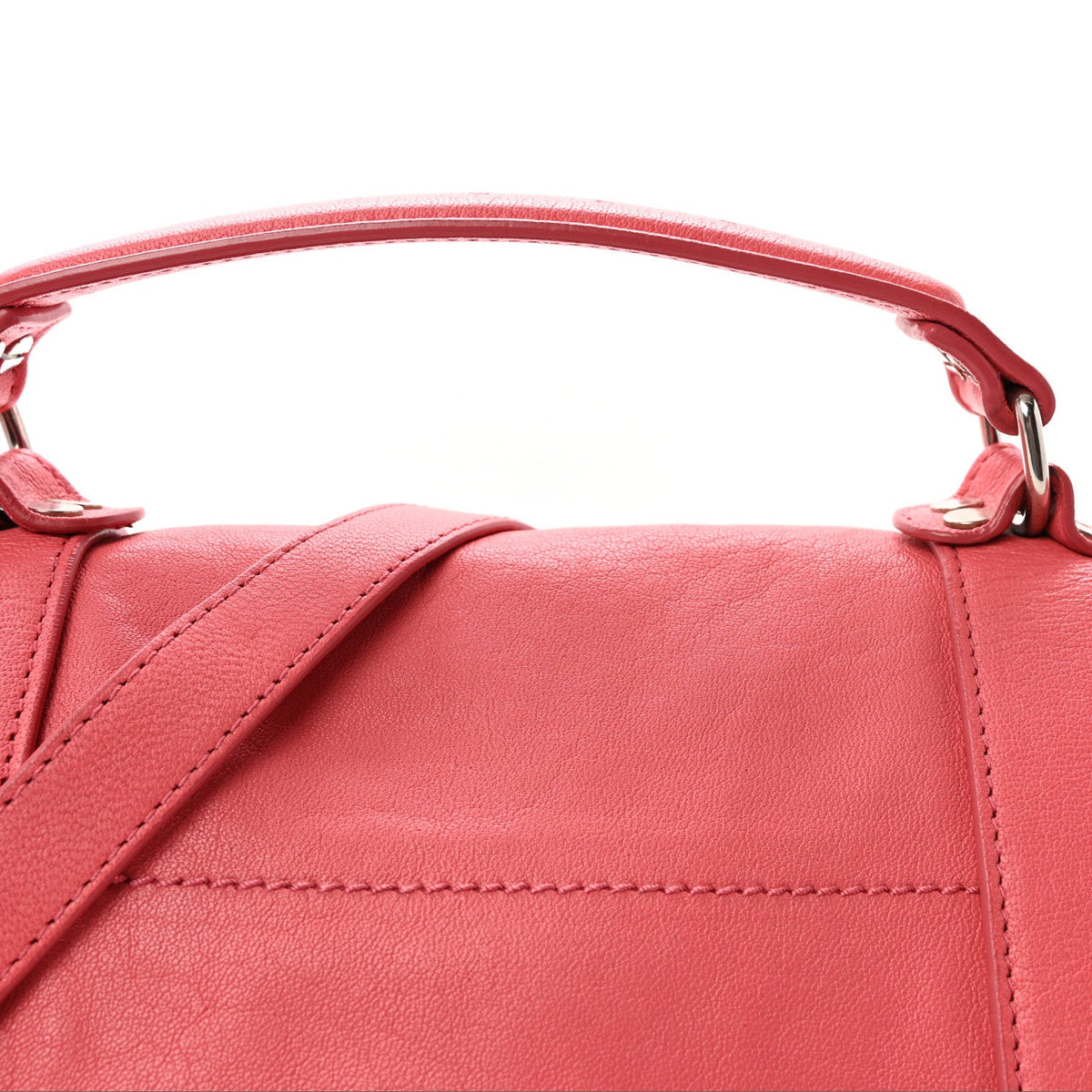 Medium Lambskin Satchel Bag