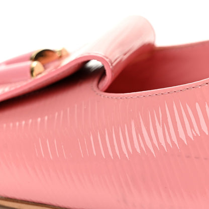 Louis Vuitton Electric Epi Women's Shake Slingback Pumps 40 Pink