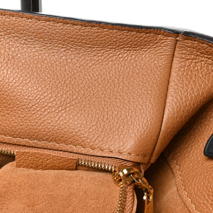 Calfskin Handbag - Black