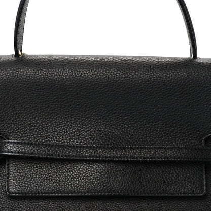 Mini Calfskin Belt Bag - Black