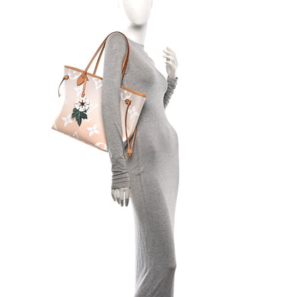 Monogram Giant By The Pool Neverfull Mm  Handbag