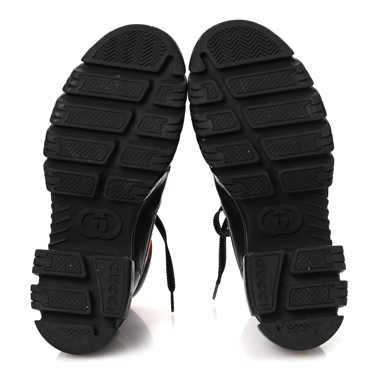 Gucci Calfskin Web Women's Interlocking G Boots 38 Black