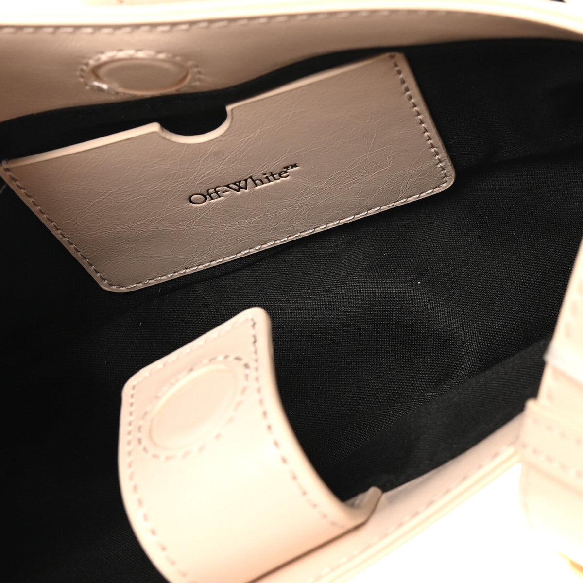 Calfskin Hobo Bag - White