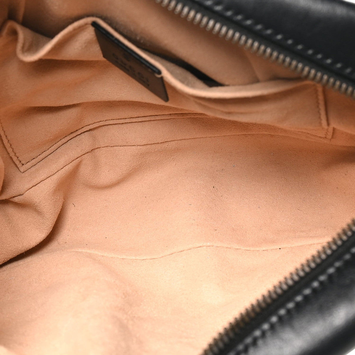 Small Calfskin Shoulder Bag - Black