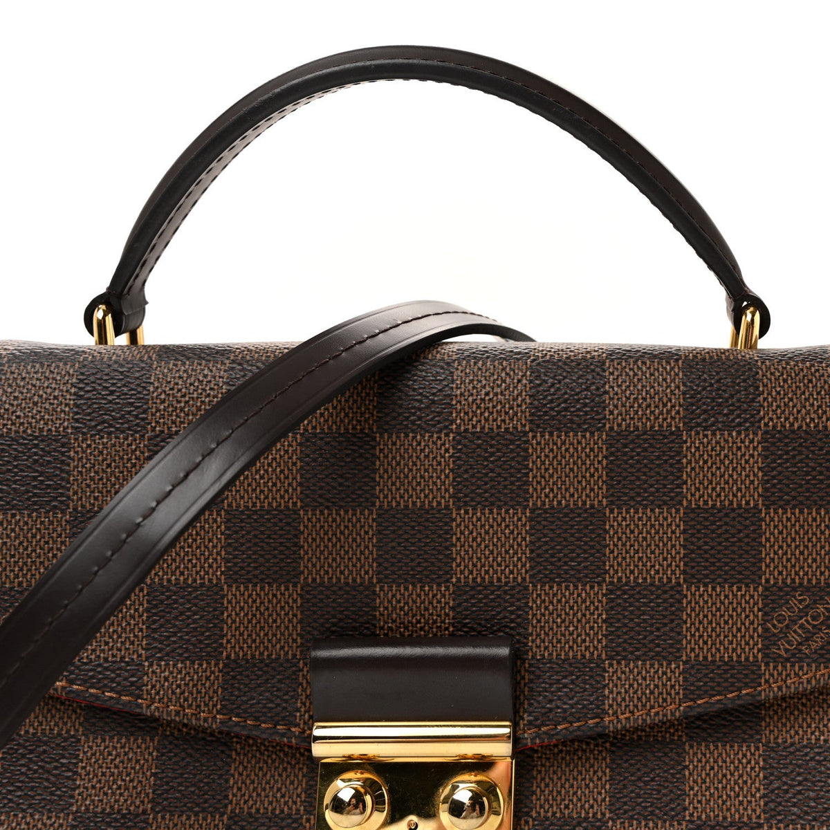 Damier Ebene Croisette Handbag