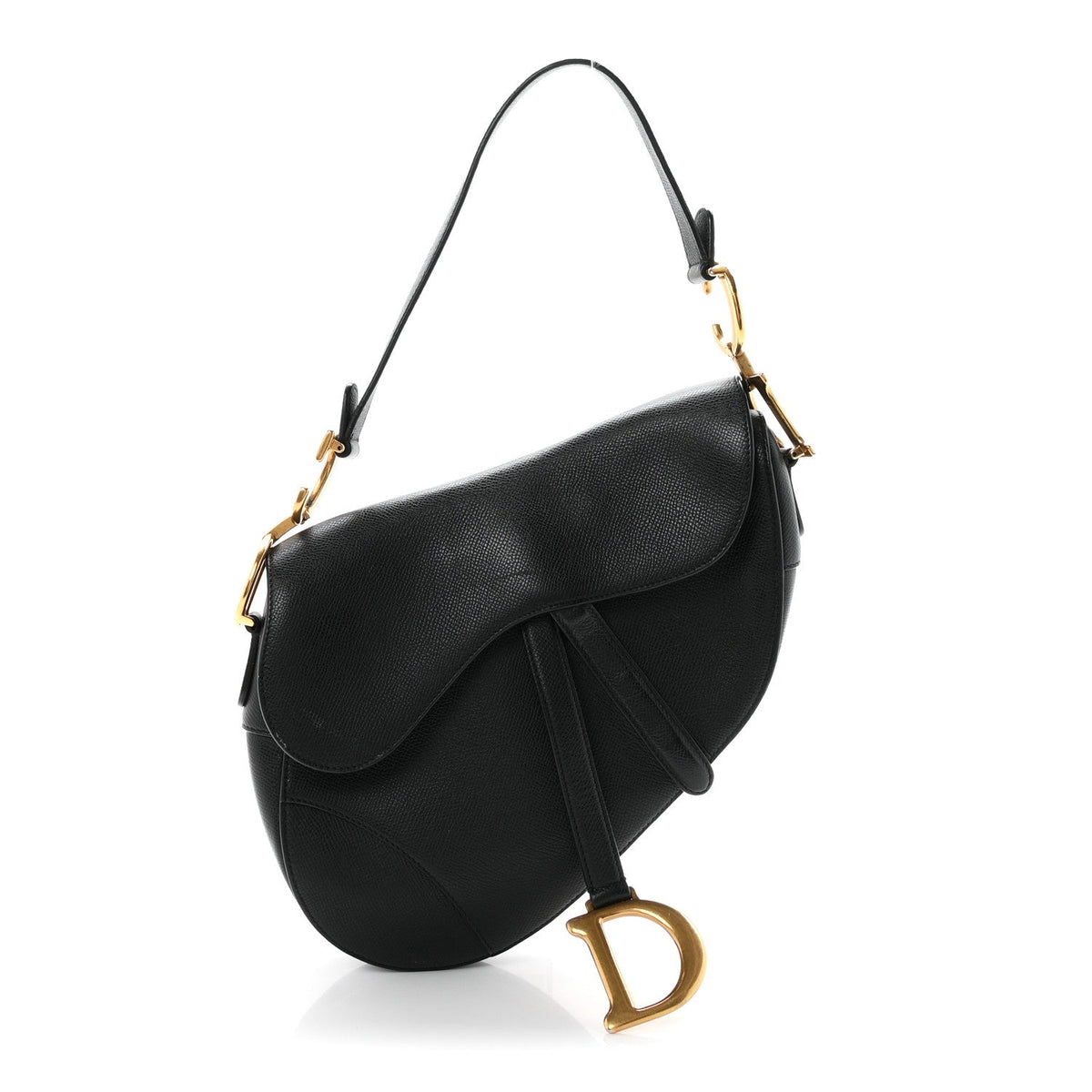 Calfskin Handbag - Black