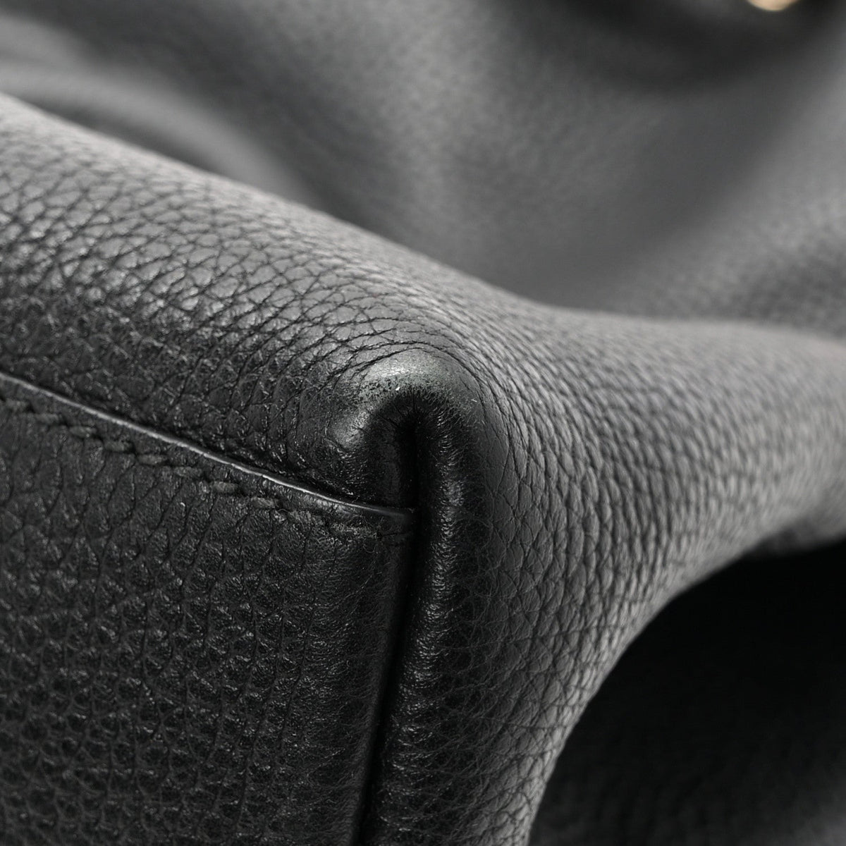 Medium Calfskin Shoulder Bag - Black