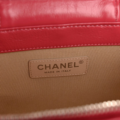 Small Calfskin Handbag - Pink