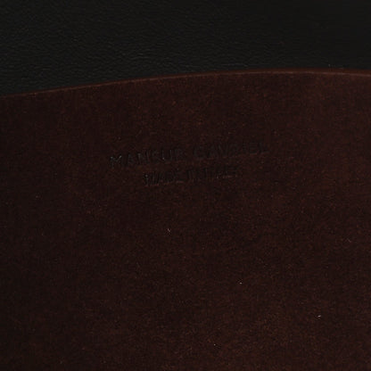 Suede Tote Bag - Chocolate
