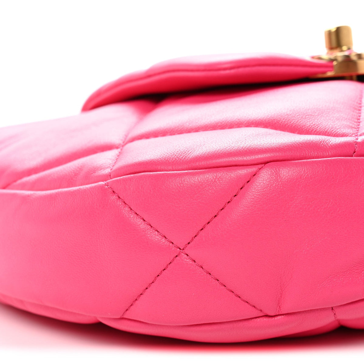 Quilted Lambskin Hobo Bag