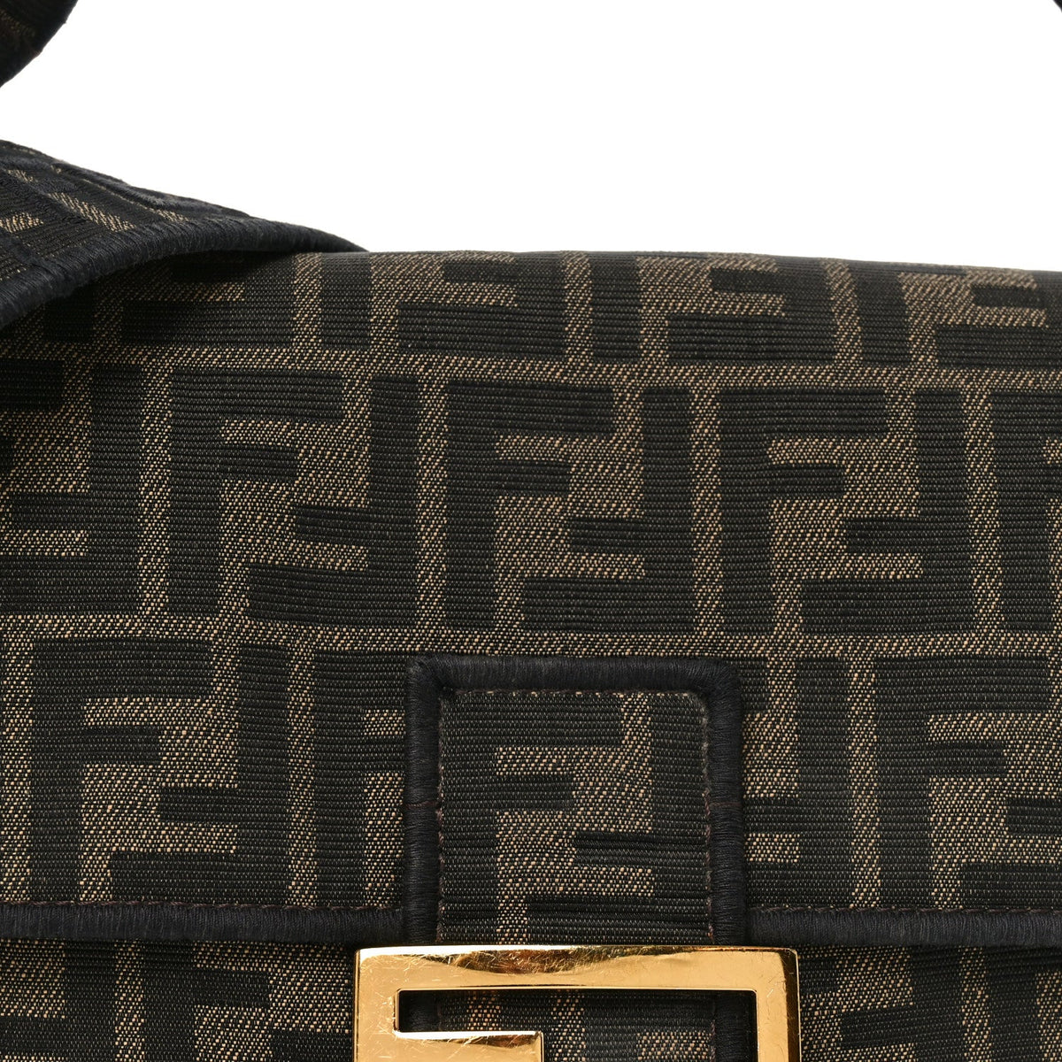 Medium Fabric Handbag - Black