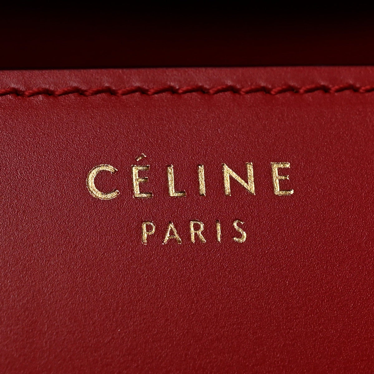 Small Calfskin Flap Shoulder Bag - Red