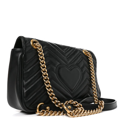 Small Calfskin Shoulder Bag - Black