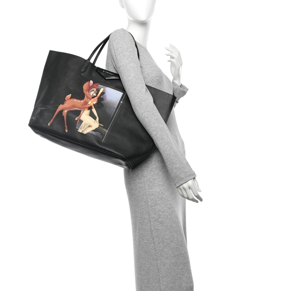 Large Canvas Tote Bag - Red