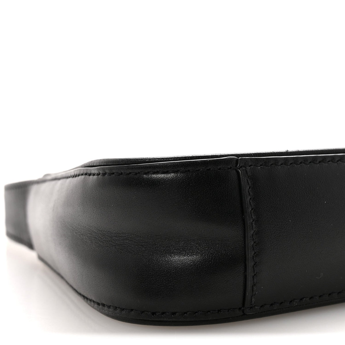 Mini Calfskin Hobo Bag - Black