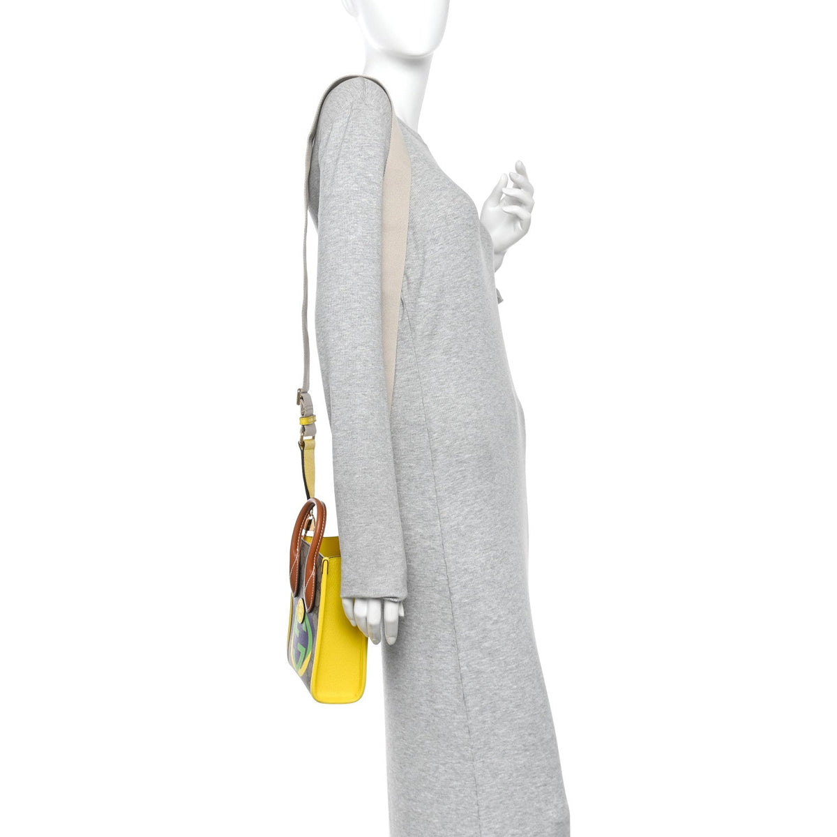 Mini Calfskin Tote Bag - Red