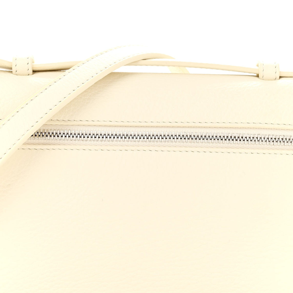 Calfskin Pouch - White