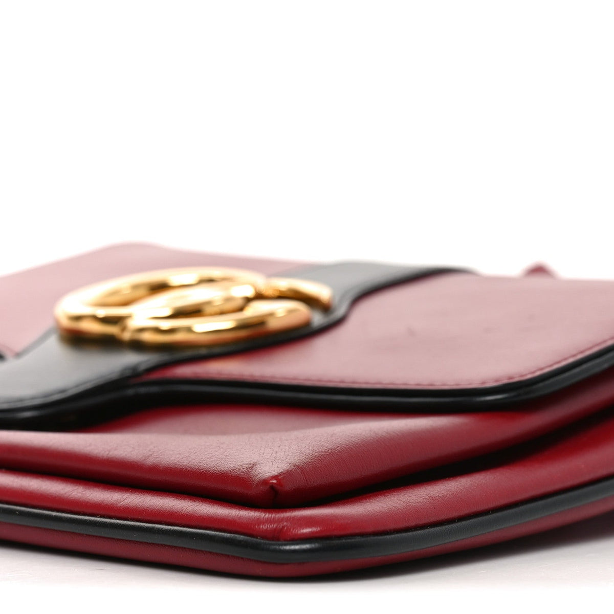 Medium Calfskin Shoulder Bag - Red