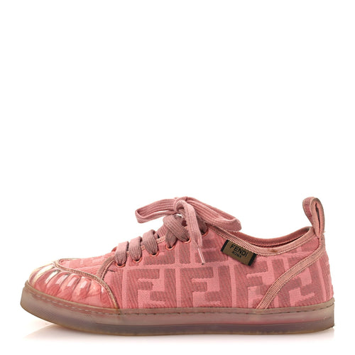Fendicorda Ff Promenade Low Top Sneakers Pink