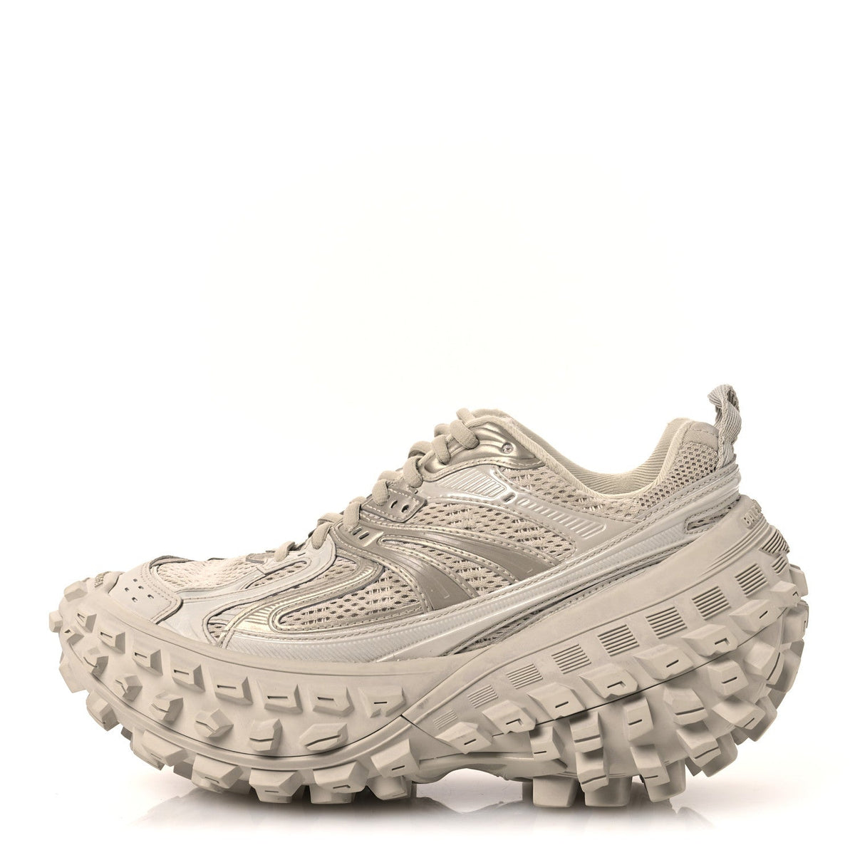 Balenciaga Rubber Mesh Women's Defender Sneakers 37 Beige