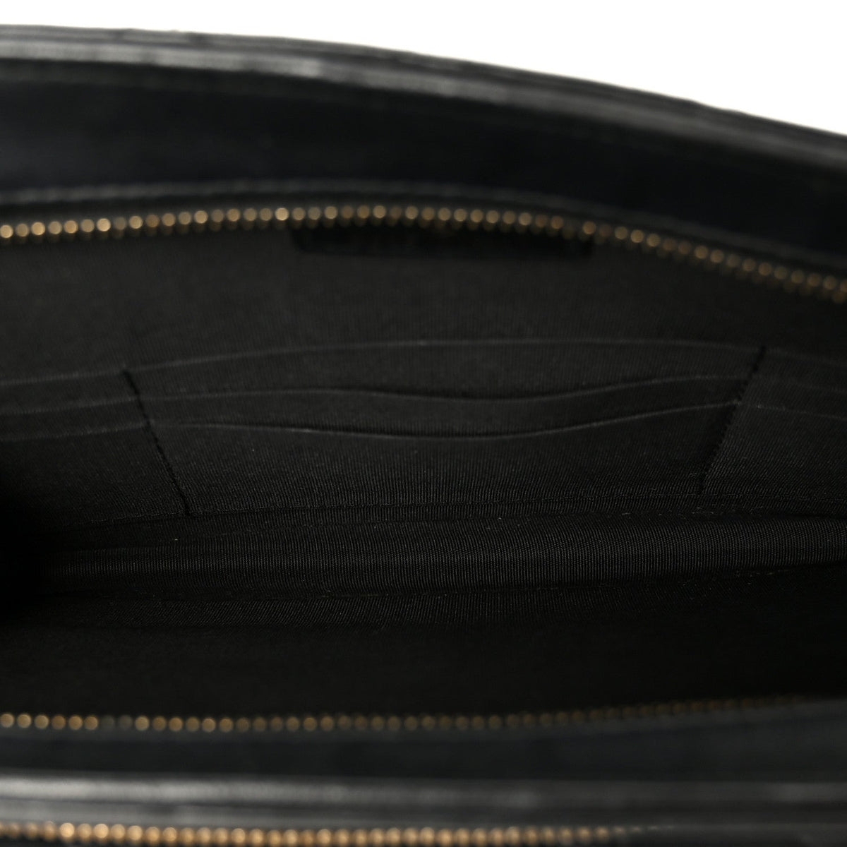 Quilted Lambskin Clutch Bag - Black