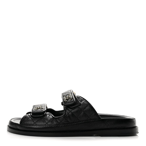 Chanel Grained Calfskin Women's Shoes
