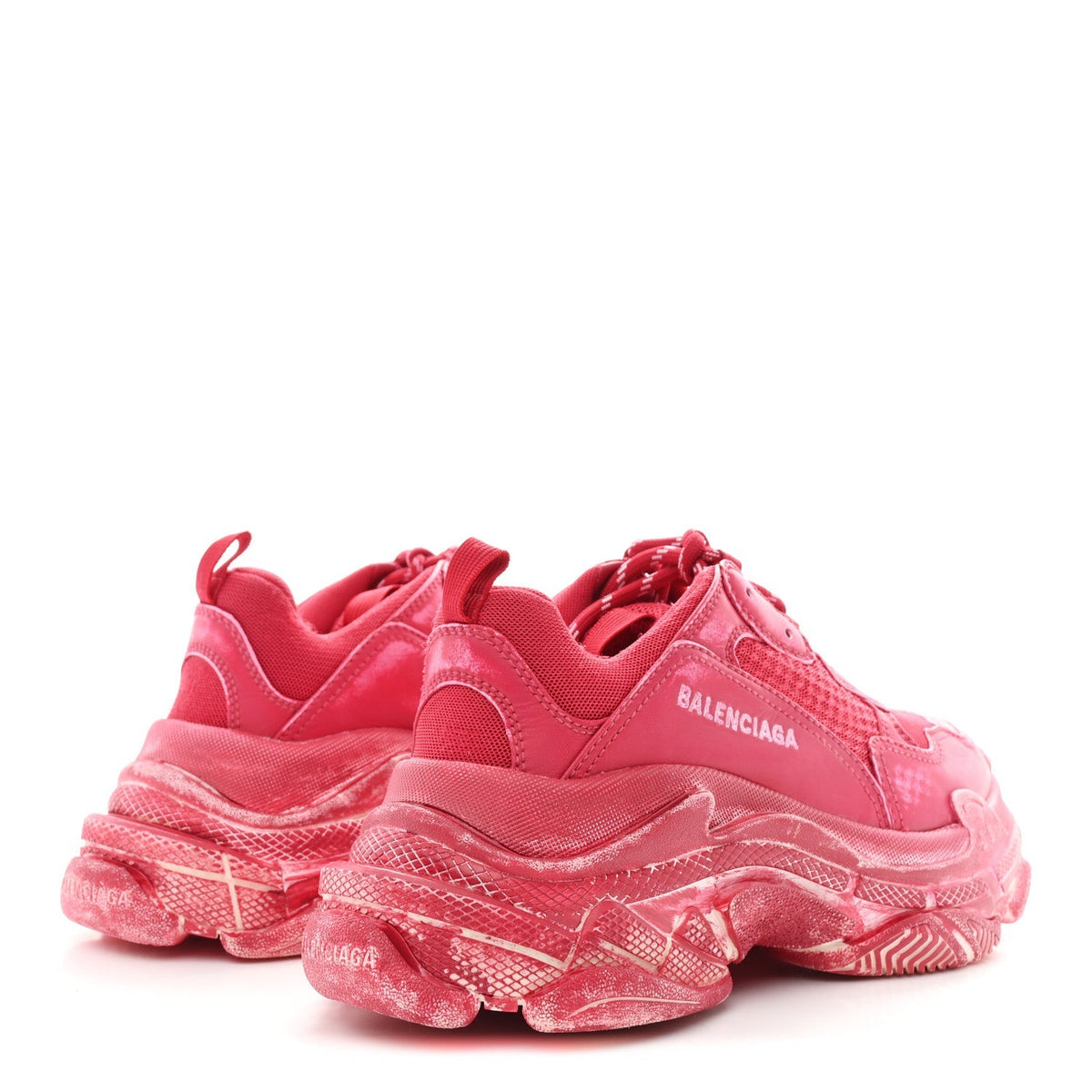Balenciaga Triple S Fabric and Mesh Women's Shoes