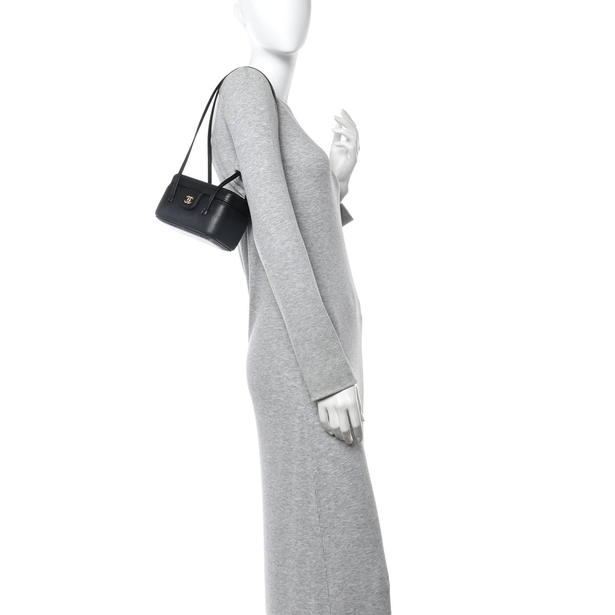 Caviar Handbag - Black