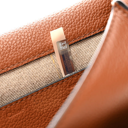 Medium Calfskin Crossbody Bag - Tan