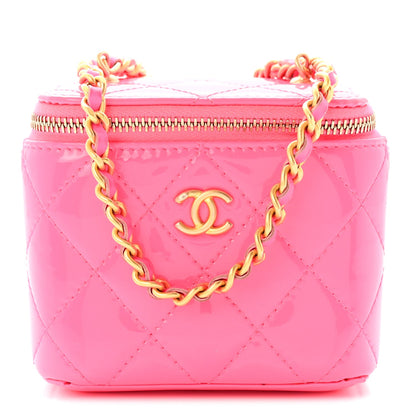 Mini Quilted Handbag - Pink