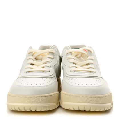 Gucci Calfskin Re-Web Men's Sneakers White