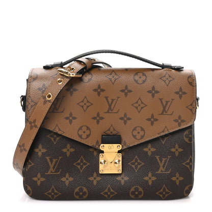 Reverse Monogram Pochette Metis Handbag