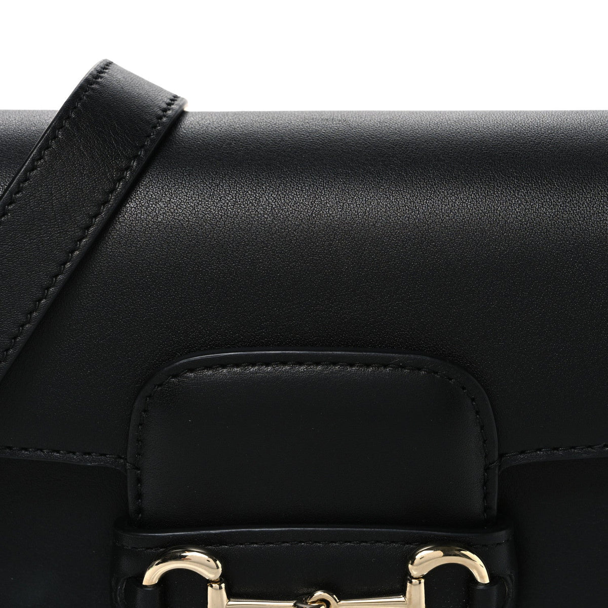 Calfskin Shoulder Bag - Black