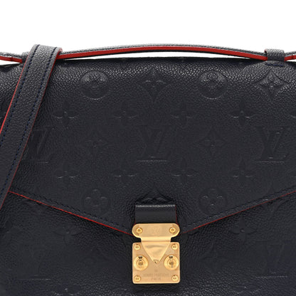 Empreinte Pochette Metis Marine Rouge Handbag