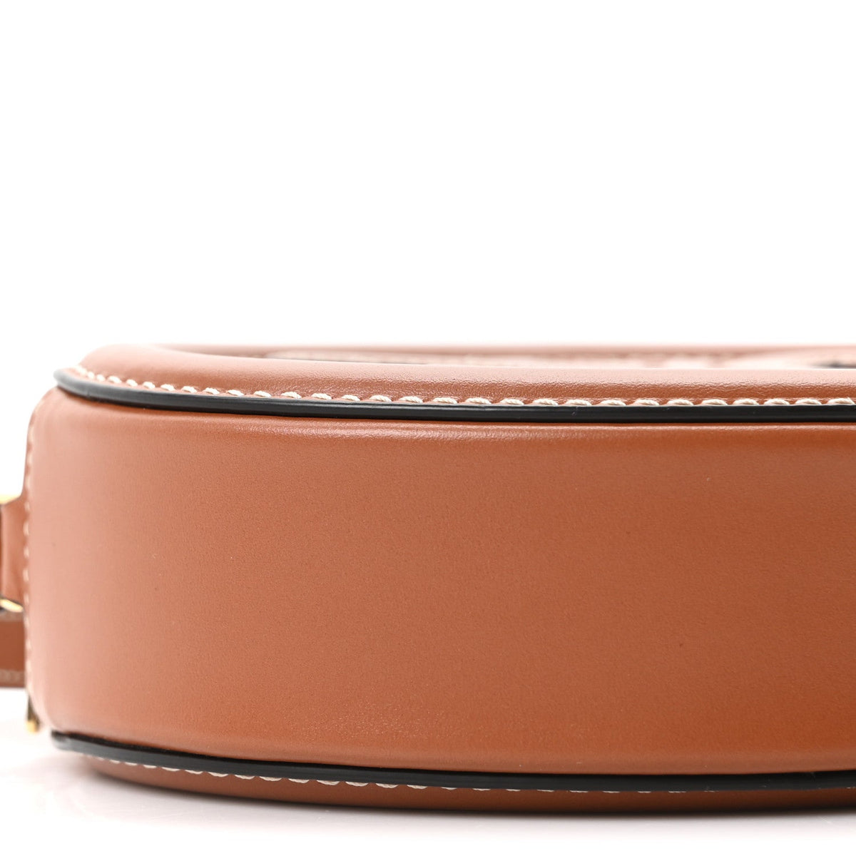 Small Calfskin Crossbody Bag - Tan