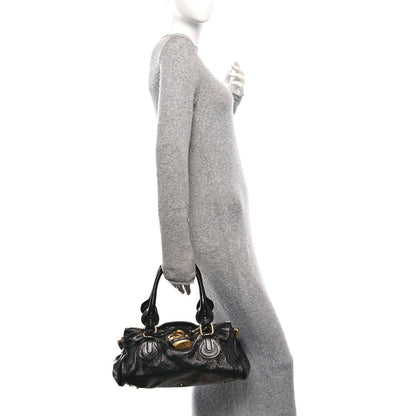 Medium Satchel Bag - Black