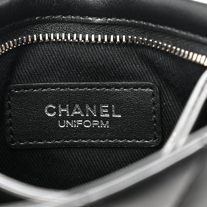 Quilted Lambskin Crossbody Bag - Black