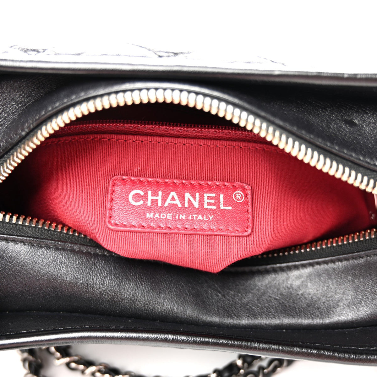 Small Quilted Calfskin Hobo Bag - Black