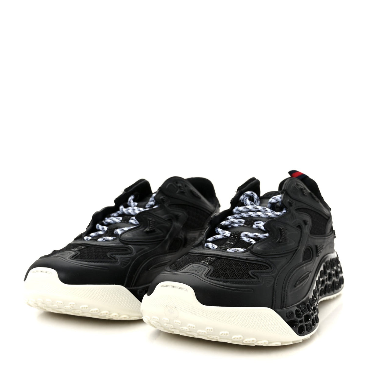 Gucci Demetra Mesh Men's Cub3d Sneakers 10 Black