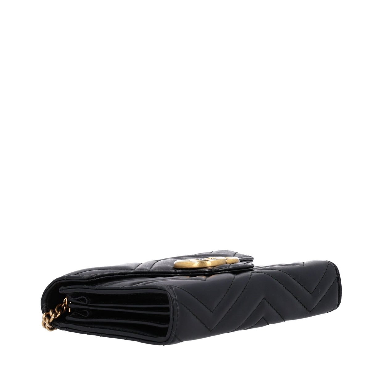 Calfskin Wallet Bag - Black