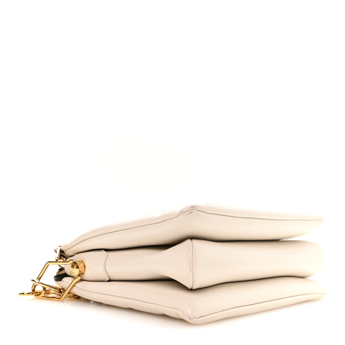Lambskin Handbag - Beige