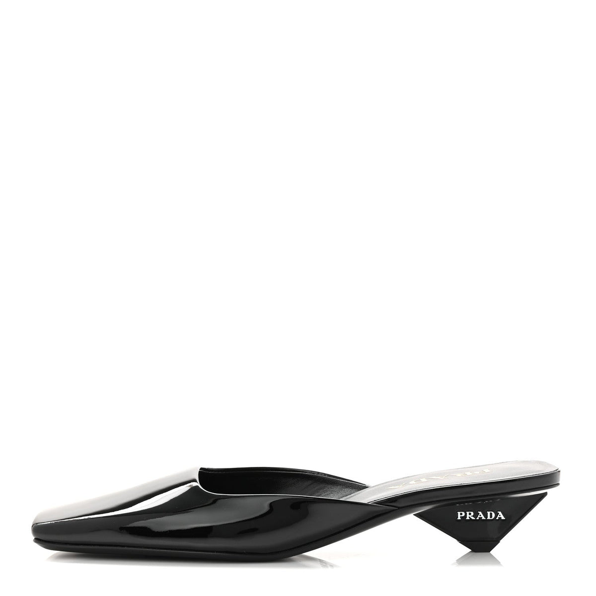 Patent Modellerie Mules Black