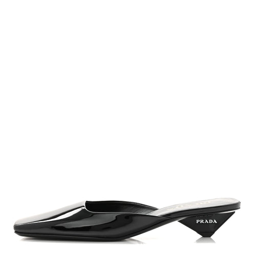 Patent Modellerie Mules Black