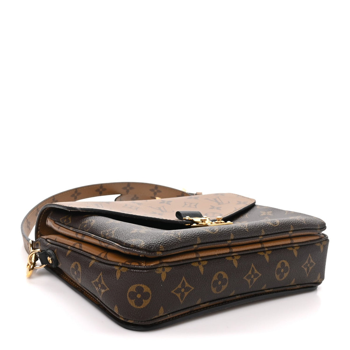 Reverse Monogram Pochette Metis Handbag
