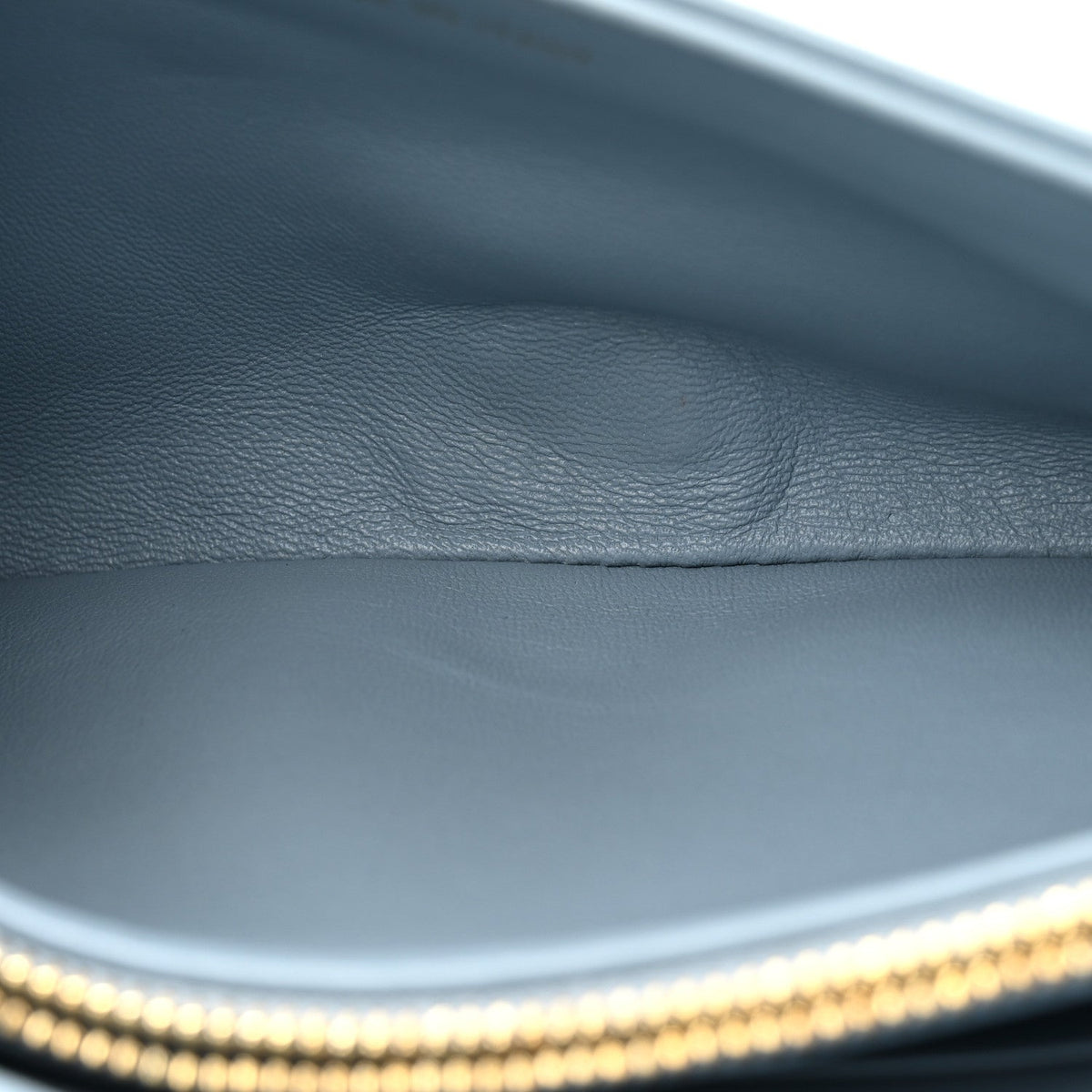 Mini Lambskin Handbag - Blue