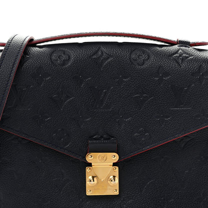 Empreinte Pochette Metis Marine Rouge Handbag