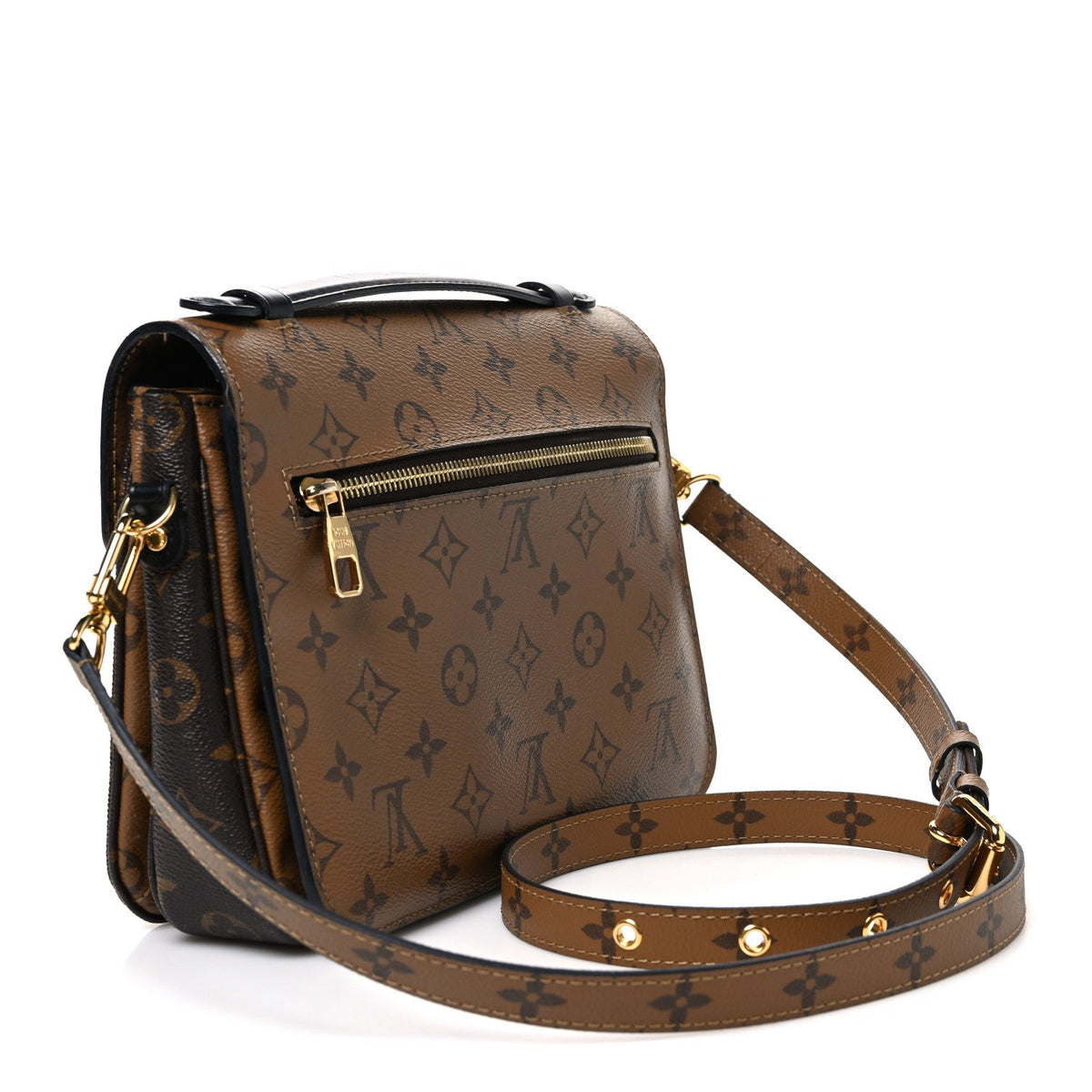 Reverse Monogram Pochette Metis Handbag