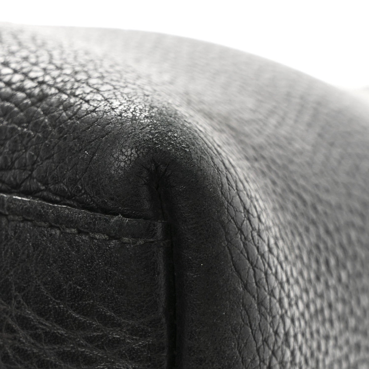 Medium Calfskin Shoulder Bag - Black