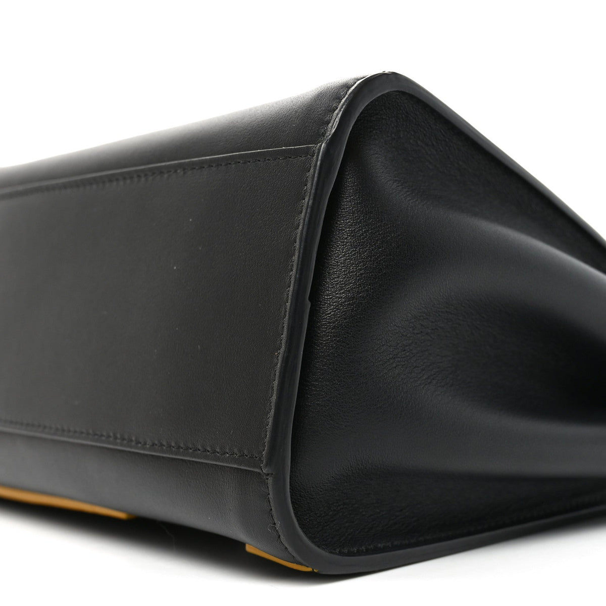 Mini Nappa Satchel Bag - Black